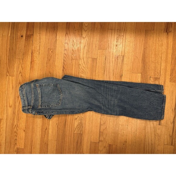 rag & bone Alissa High-Rise Cropped Barrel Wide Leg Jeans Size 27 Denim Casual - Picture 10 of 10